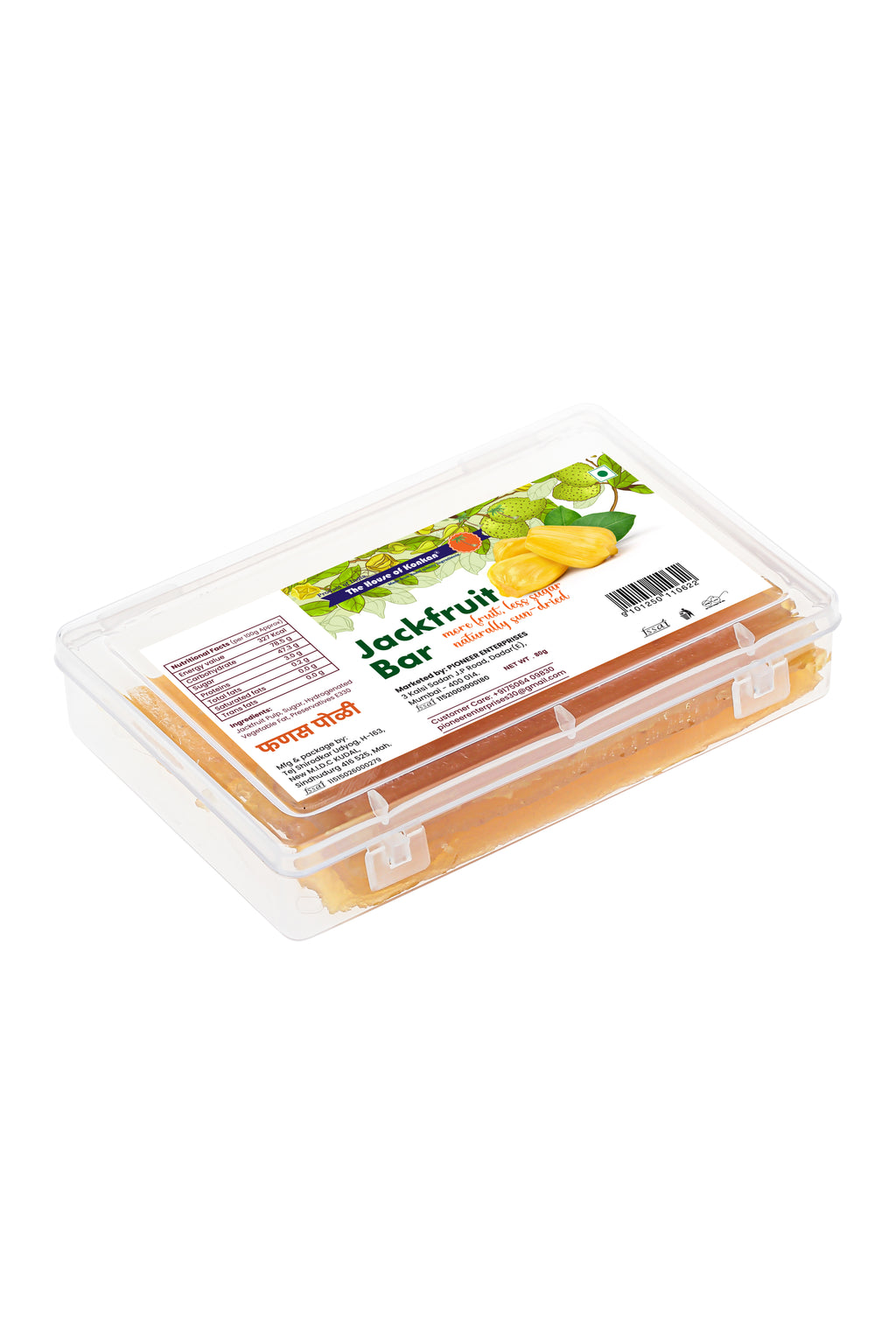 THOK Jackfruit Bar (Phanas Poli) 80g - Pack of 3