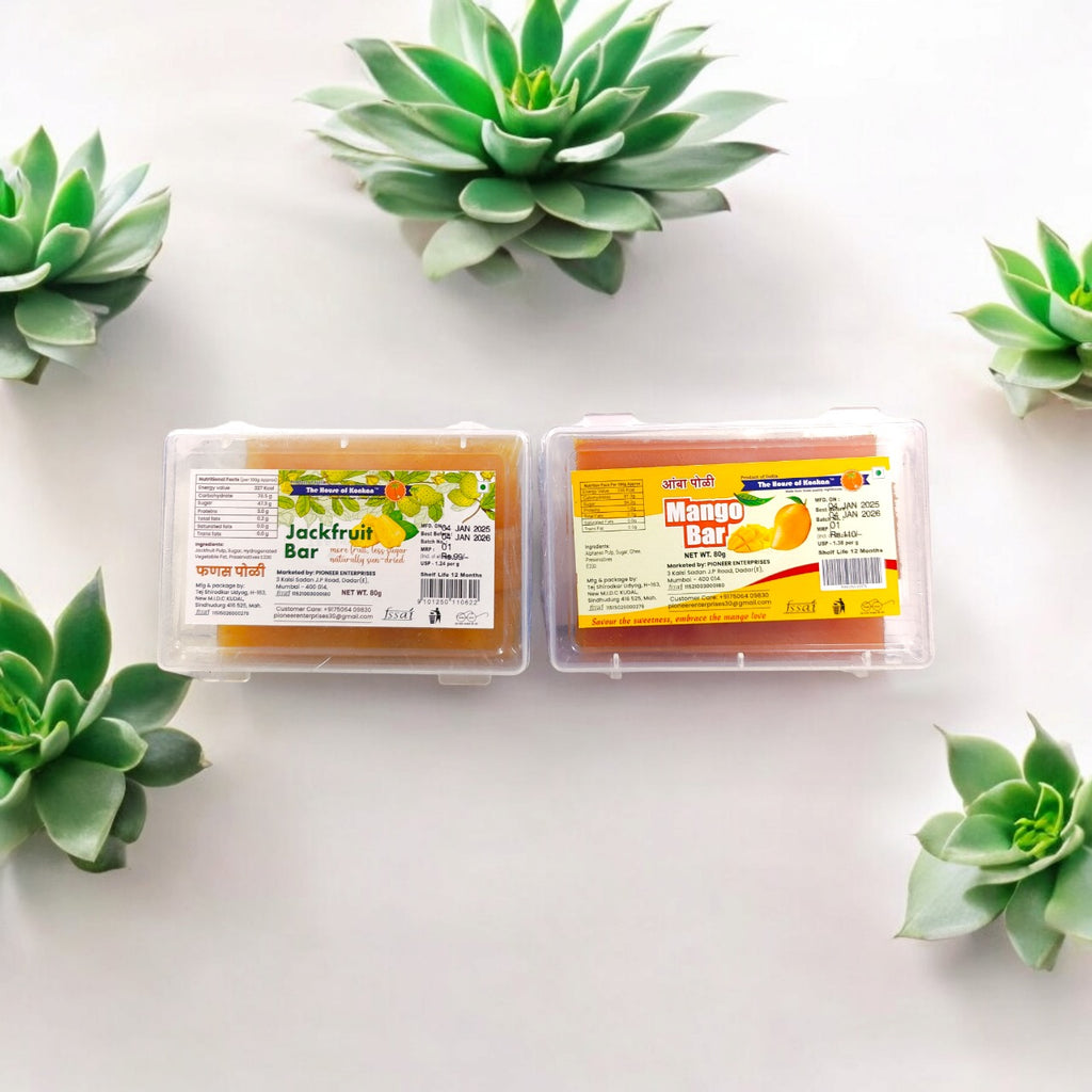 Jackfruit Bar and Mango Bar