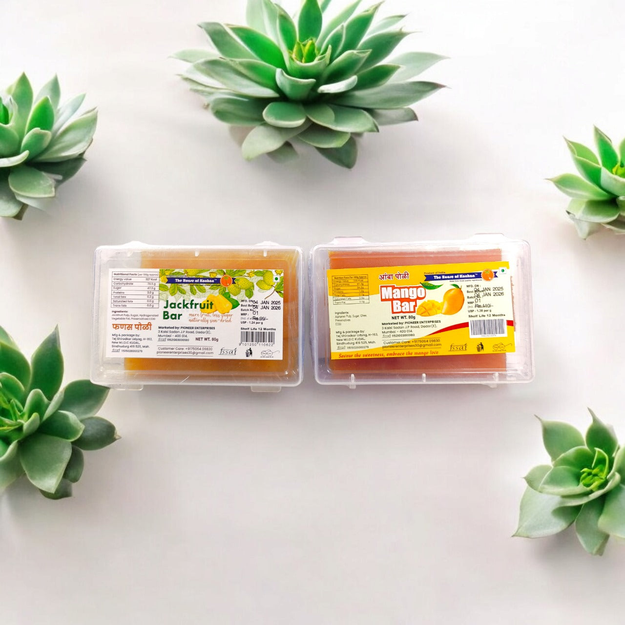 Jackfruit Bar and Mango Bar