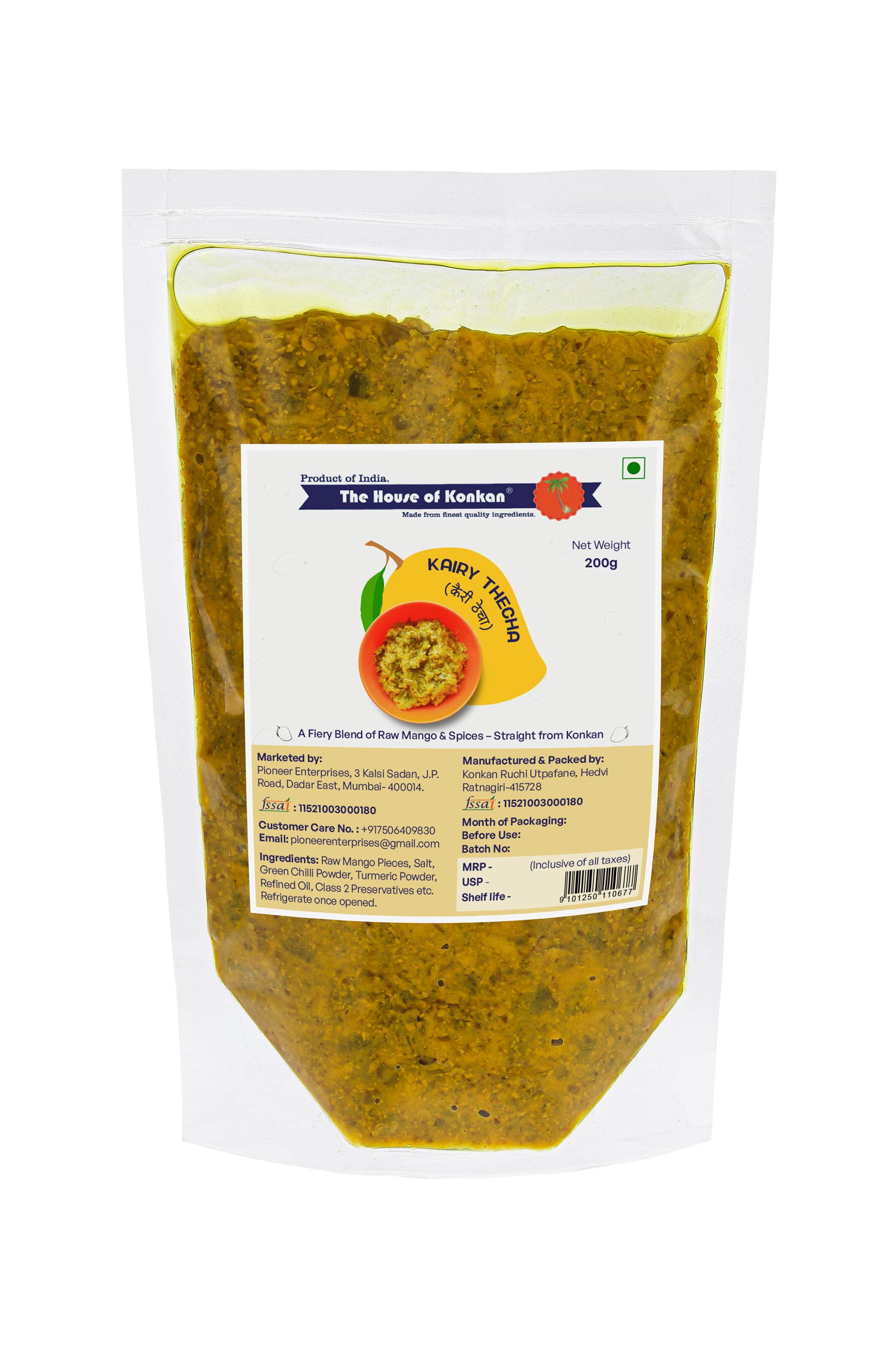 THOK Kairy Thecha 100g - Pack of 3 (Spicy)